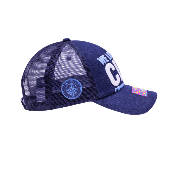 Manchester City Heart Trucker Hat