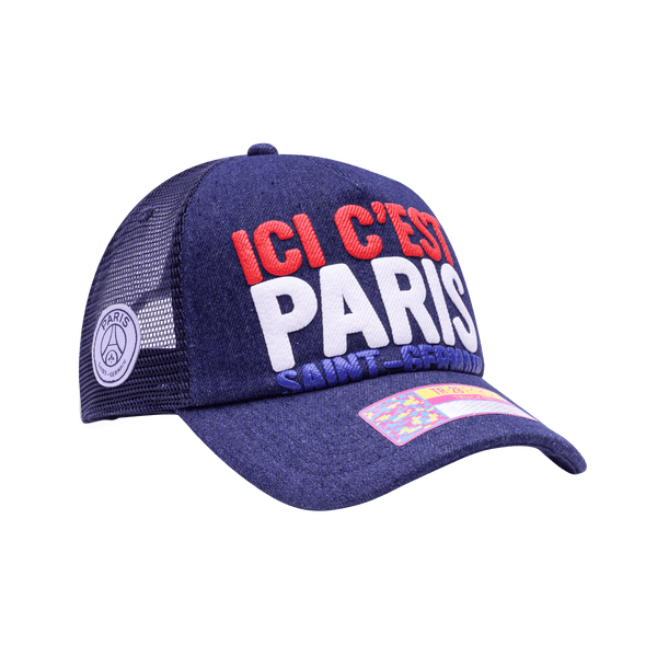 Paris Saint-Germain Heart Trucker Hat